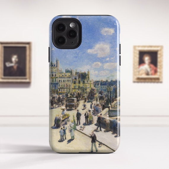 Renoir pont Neuf, Paris Art iPhone 14 Plus Case iPhone 15 Case