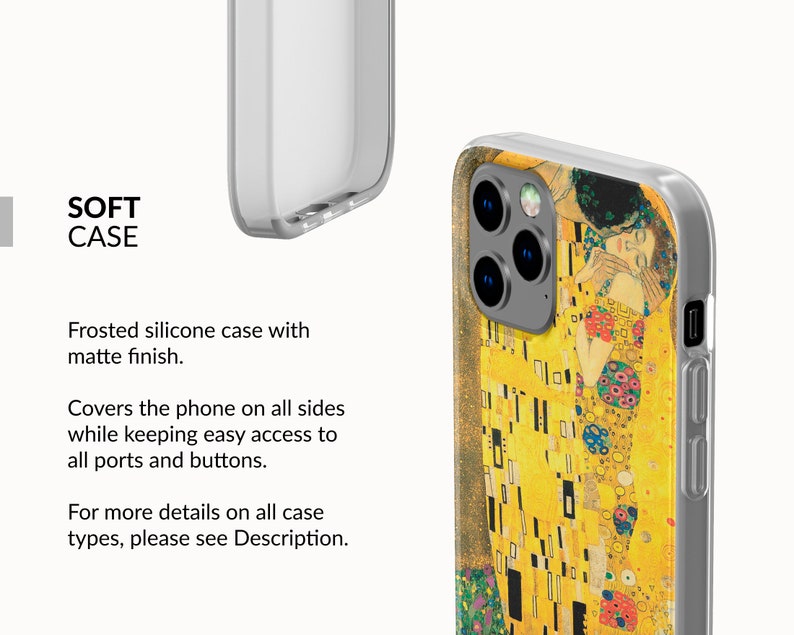 Gustav Klimt the Kiss Iphone 12 Pro Max Case | Etsy