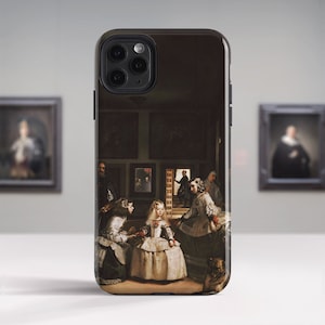 Diego Velazquez &quot;Las Meninas&quot; Fine Art iPhone 14 Pro Max case iPhone 16 case iPhone 15 Pro case iPhone SE 2020 Protective case. PC-DVE-01