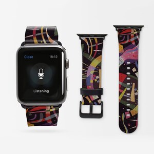 Vincent Van Gogh starry Night Apple Iwatch Strap | Etsy