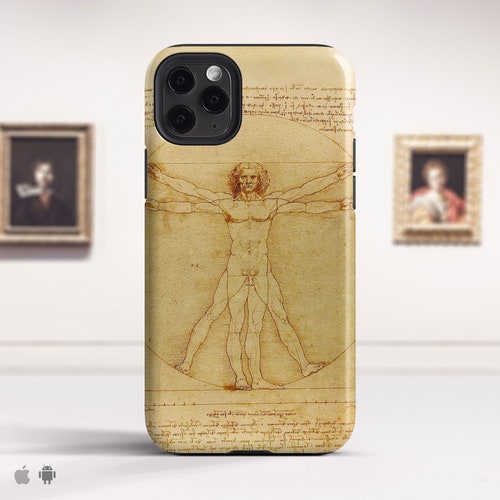 Da Vinci The Vitruvian Man Iphone 11 Pro Case Etsy Ireland
