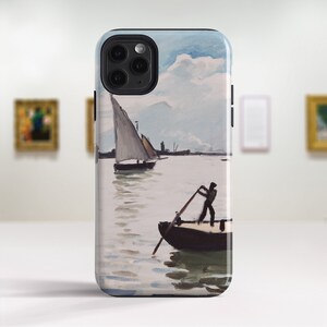 Albert Marquet &quot;Bay of Naples» iPhone 15 Pro Max case iPhone 16 case iPhone Xr case iPhone SE 2022 case Protective case. PC-AMQ-01