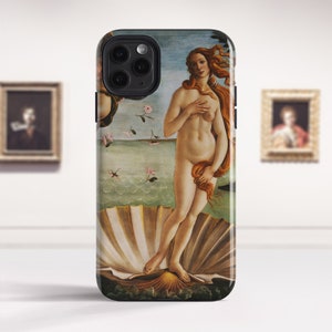 Sandro Botticelli &quot;The Birth of Venus&quot; iPhone 14 Pro Max iPhone 13 iPhone 16 case iPhone 15 Pro case iPhone Xs iPhone Xr case PC-SBO-02