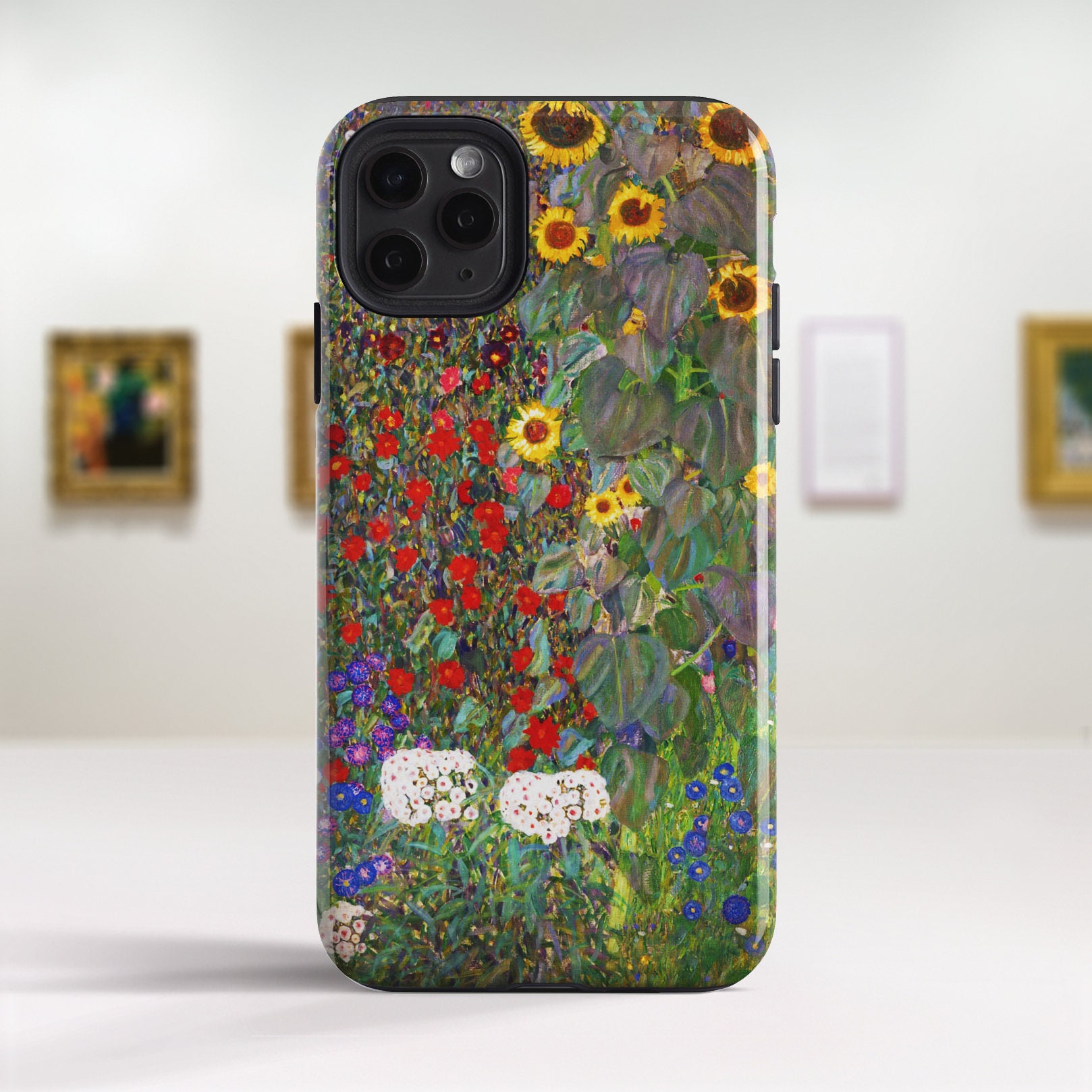 Funda de silicona para iPhone 14 Plus (Beso de Gustav Klimt) – Berkin Arts
