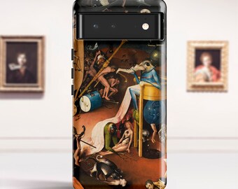 Hieronymus Bosch &quot;The Garden of Earthly Delights&quot; Google Pixel 6 case Pixel 5 5G case Samsung Galaxy S22 case Galaxy S23 case PC-HBO-01.
