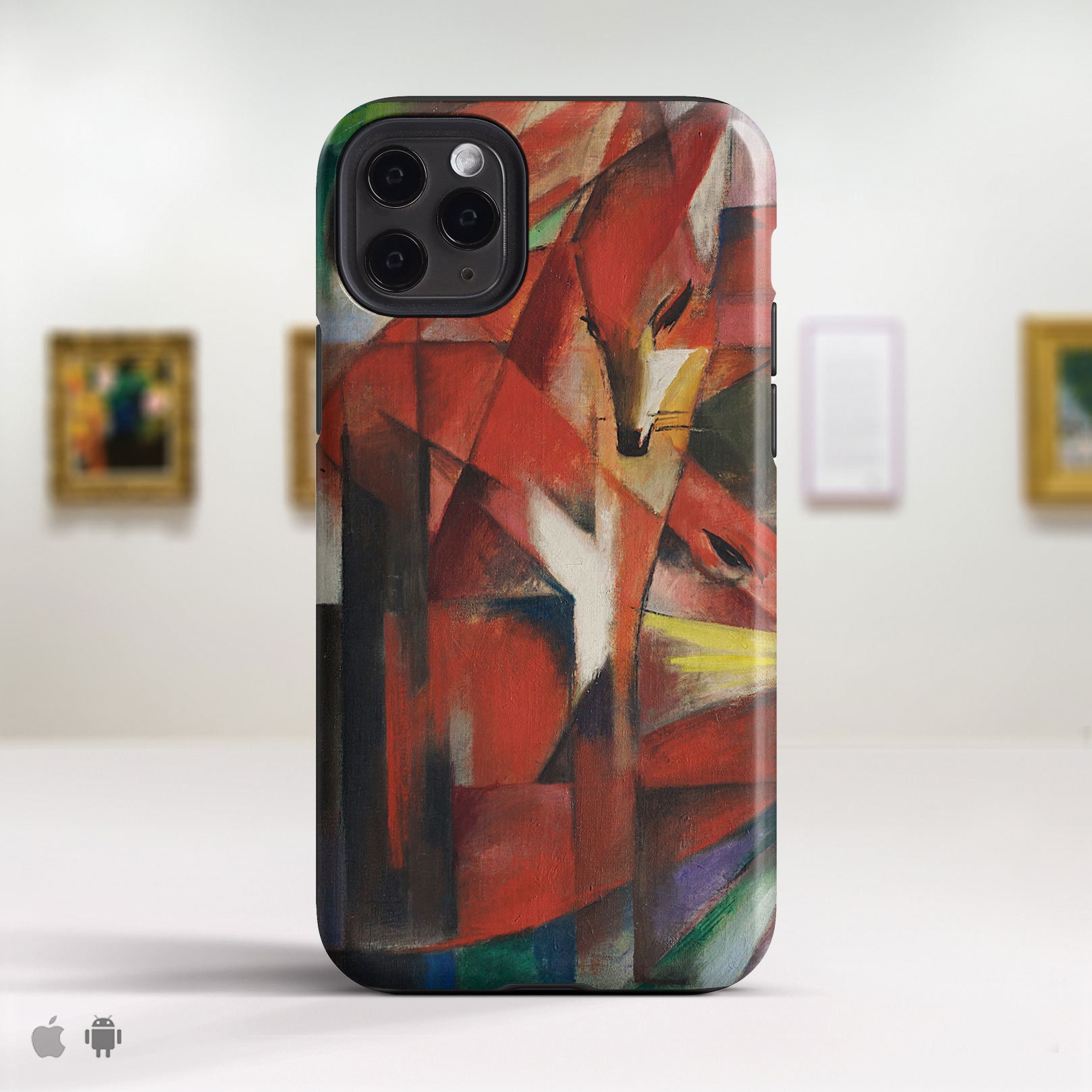 Franz Marc The Foxes Funda para iPhone Pro Max - Etsy