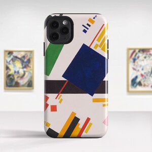 Kazimir Malevich &quot;Suprematist Composition&quot; Fine Art iPhone 13 Pro case iPhone 14 case iPhone SE 2020 case iPhone Xr X 8 etc. PC-KMA-01