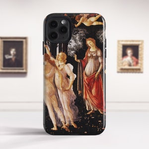 Sandro Botticelli &quot;Primavera&quot; iPhone 16  iPhone 14 case iPhone 15 Pro Max case iPhone Xs case iPhone Xr SE 13 Pro phone case. PC-SBO-01