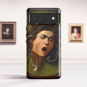 Caravaggio &quot;Medusa&quot; Samsung Galaxy S22 case Google Pixel 6 5 4a Galaxy S23 Galaxy Note 20 Protective case for Samsung Google. PC-CAR-02