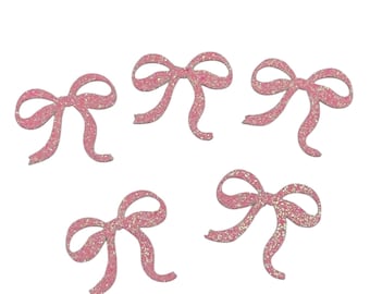Coquette Bow Confetti, Birthday Party, Baby Shower, Table Scatter, 50 pieces