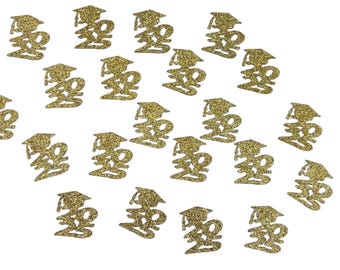 2026  Confetti with Grad Cap, Graduation,  Table Scatter - 50 pieces