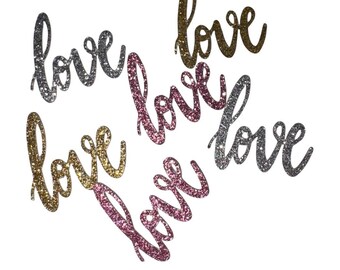 Love Confetti- Table Scatter - 50 pieces - Valentine’s - Bridal Shower