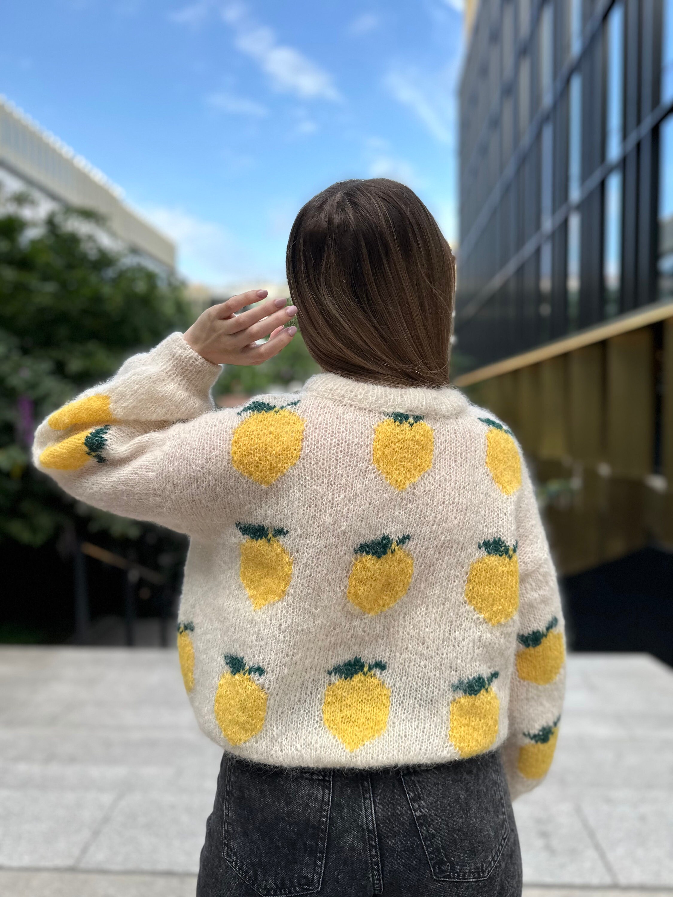 トップス OAMC Laser Cut Felted Sweater OAMC Laser Cut Felted Sweater