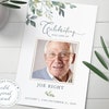 Spring Floral Funeral Program Template, Colorful Celebration of Life ...
