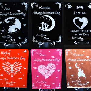 Carte de Saint-Valentin personnalisée