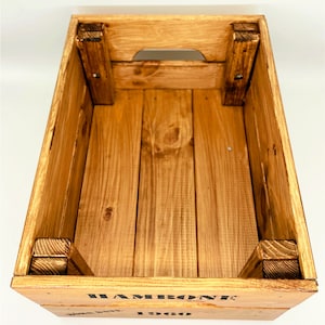 Personalised Wooden Beer Crate image 7