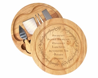 Lord of the Rings Meal inspired Personalised Cheese Board