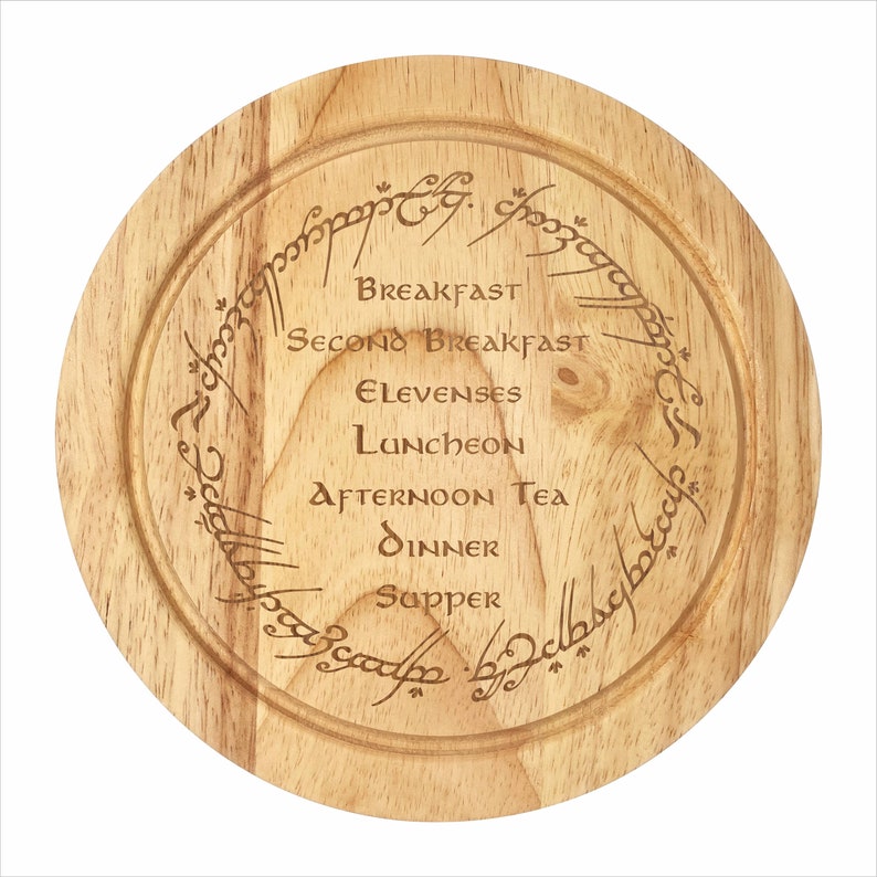 Lord of the Rings Meal inspired Personalised Cheese Board image 5