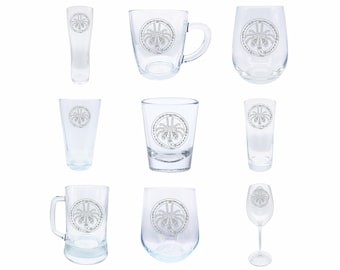 Facehugger inspired drinking glasses