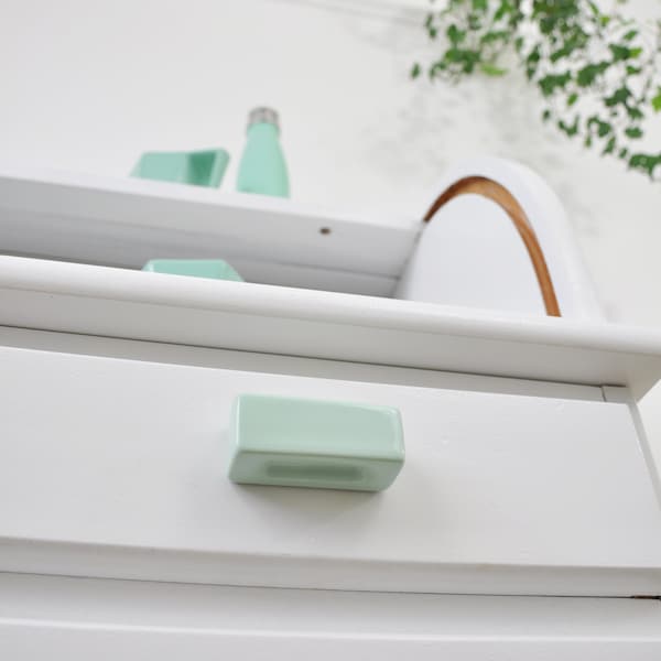 Mint Drawer Knobs Etsy