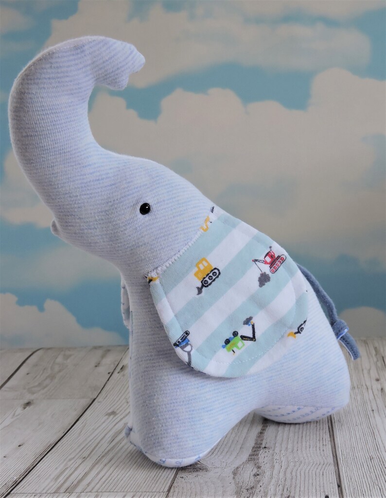 Elephant Keepsake Made From Baby Clothes Keepsake Elephant Etsy