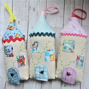 Tandfen-present, tandfen-torn, tandfen-dörrhängare, tandfen-slott, tandfen-kudde för barn, sagoborg-torn