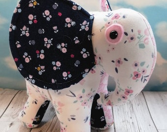 Keepsake Elephant Made from Baby Clothes, Memory Elephant Softie