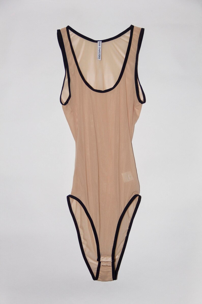 Sheer Bodysuit Etsy