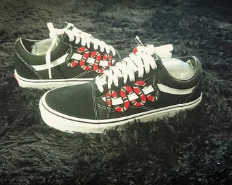 VANS old skool custom snake gucci style