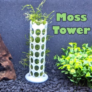 Aquarium Moss Tower