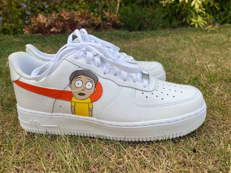 rick and morty nike trainers