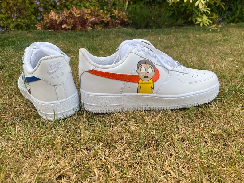 rick and morty nike trainers