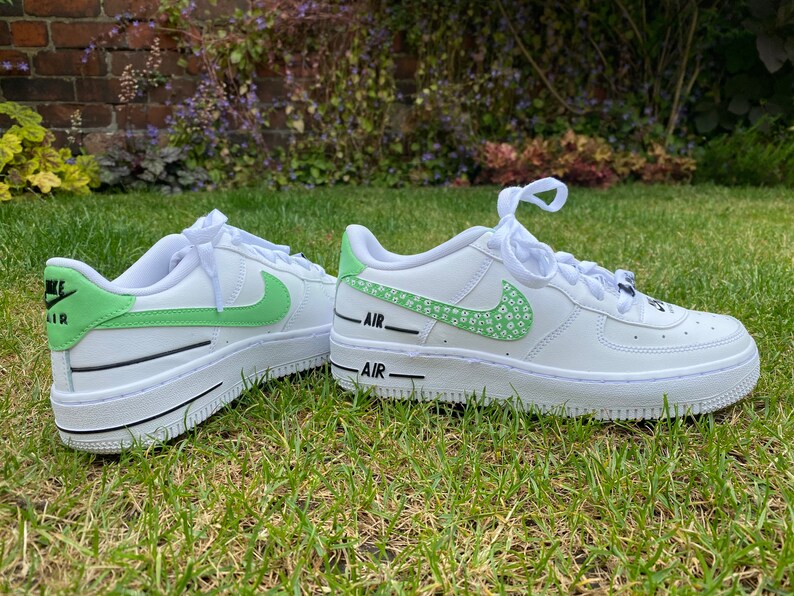 green floral air force 1