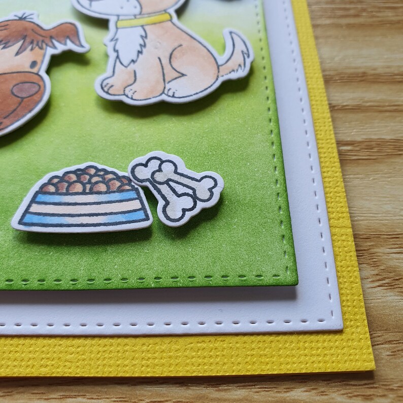 A dogs birthday card