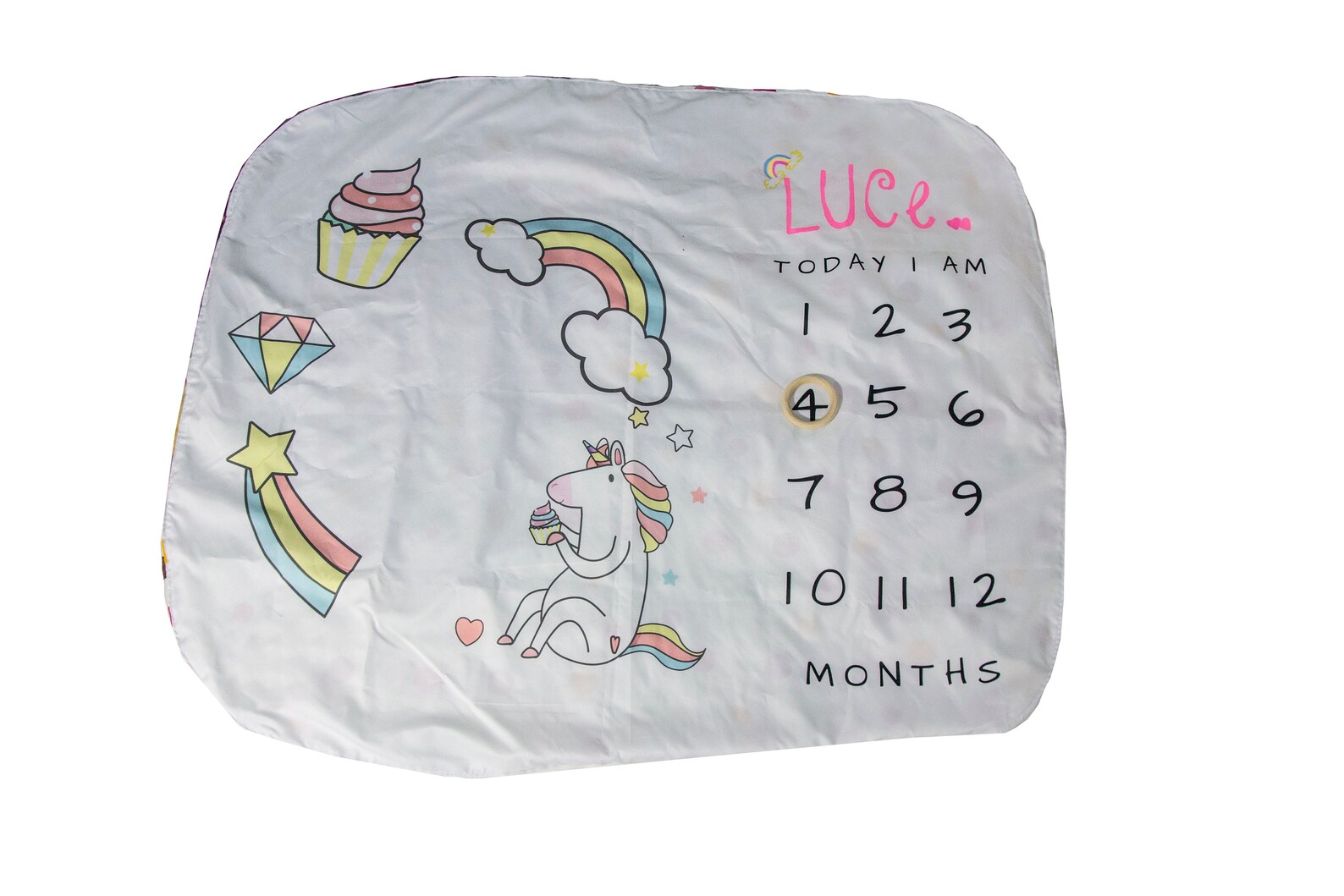 Baby Month Mat Baby Gift Baby Indoor Age Etsy