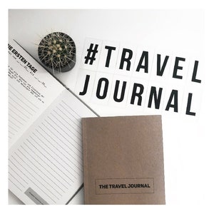 Minimalist travel diary Travel Journal image 2