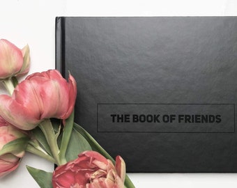 Minimalist friend book, poetry album