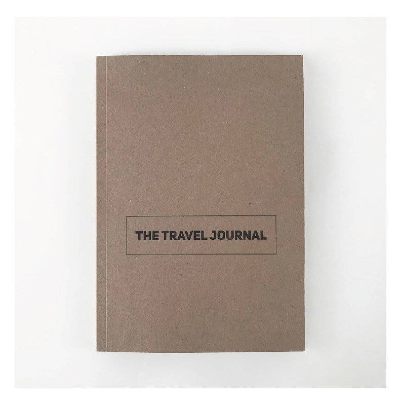 Minimalist travel diary Travel Journal image 1