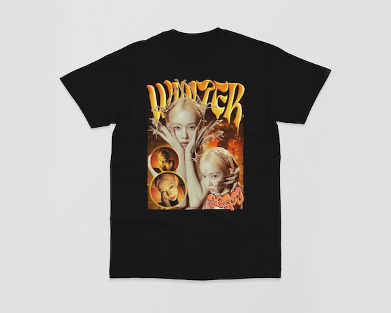 Aespa Winter Vintage Retro Bootleg Short-sleeve Unisex T