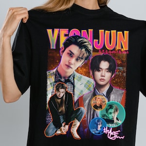 TXT Yeonjun Y2K Retro Bootleg Short-Sleeve Unisex T-Shirt