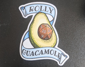 Rolly Guacamole Sticker