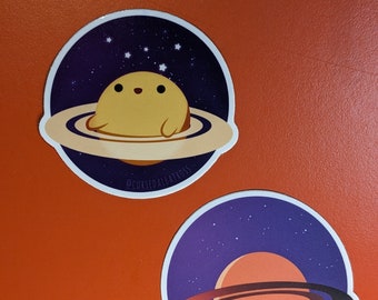 Saturn Stickers - Astronomy