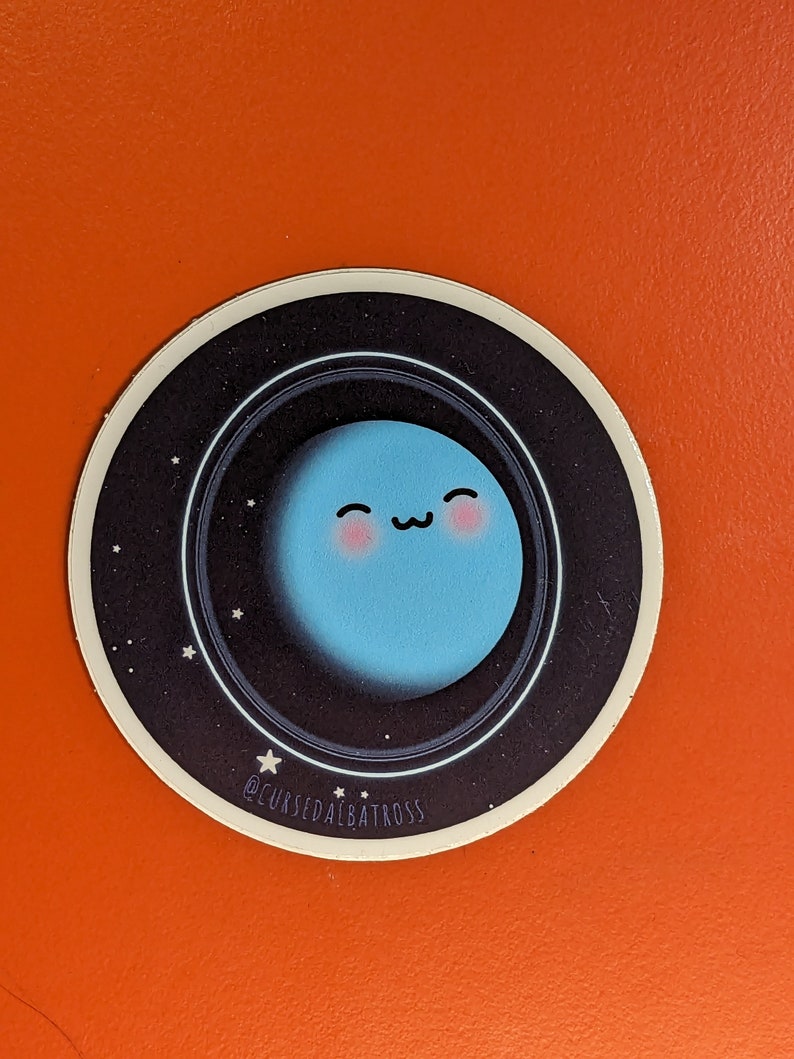 Uranus Stickers Astronomy Front