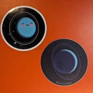 Uranus Stickers Astronomy Both