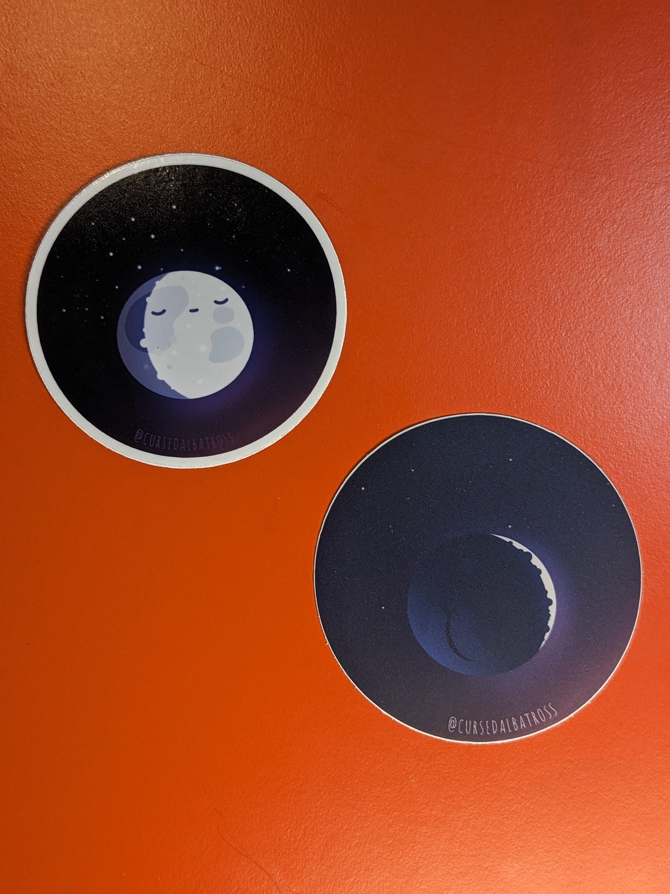 Moon Stickers Astronomy — Saving Throw Pillows