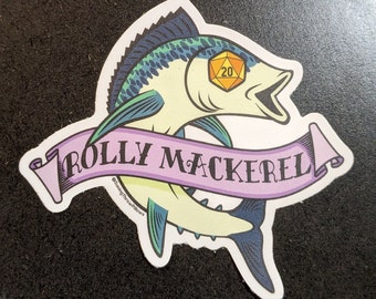 Rolly Mackerel Sticker