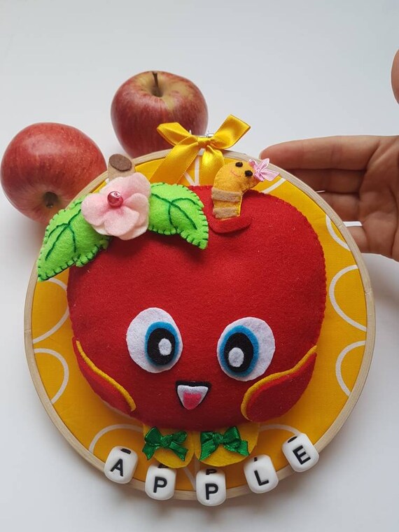 Apple Theme Gift Apple Decoration For Kitchen Red Apple Etsy