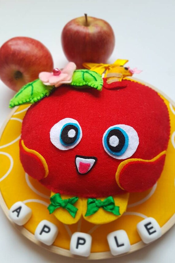 Apple Theme Gift Apple Decoration For Kitchen Red Apple Etsy