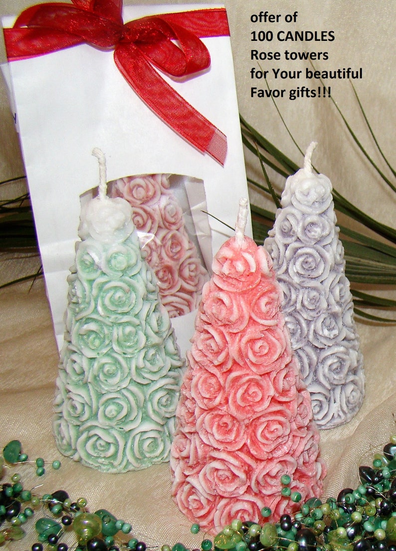 100 Wedding Favor Gift Candles Wedding Centerpiece Reception Etsy