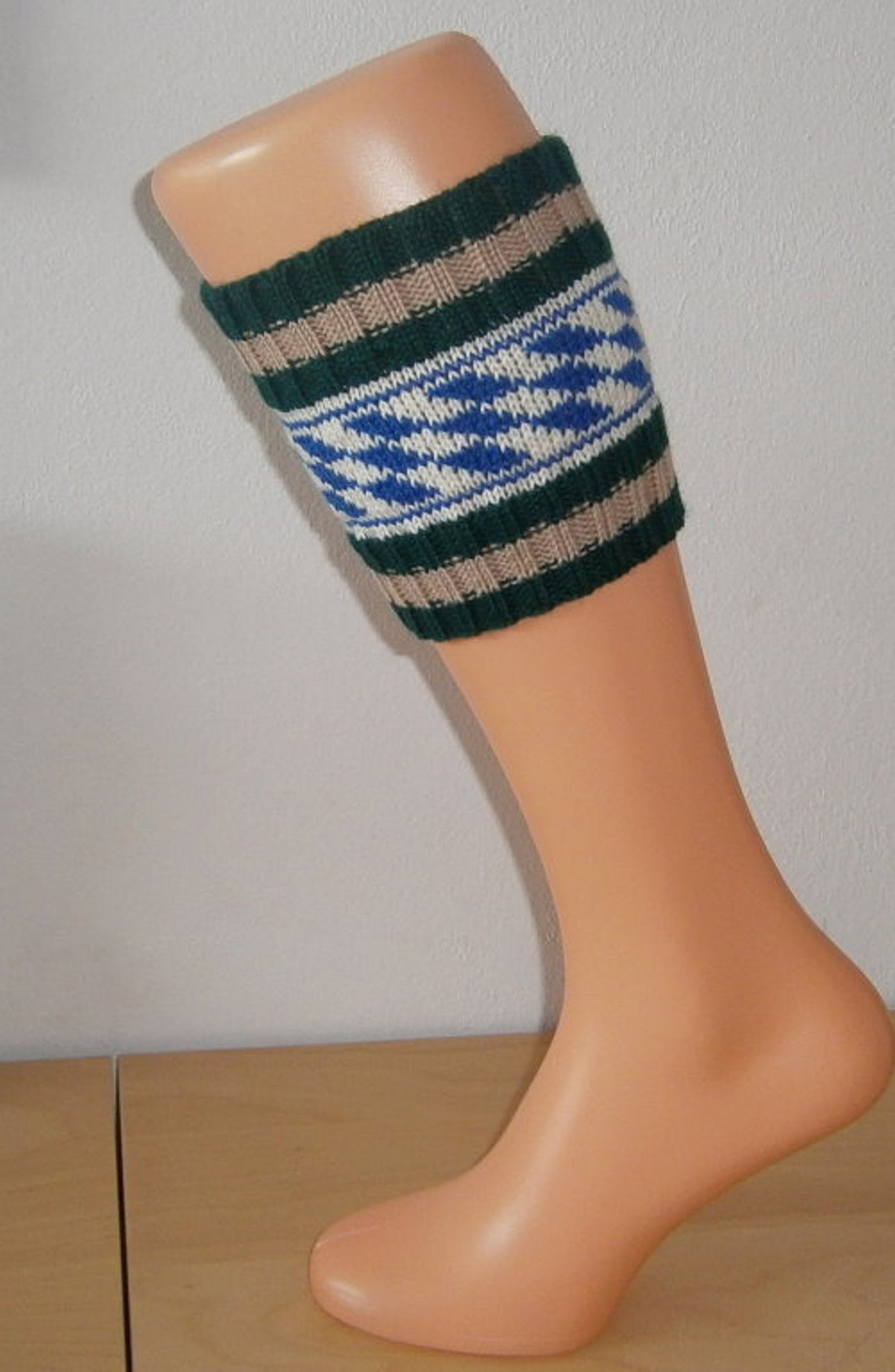"Loferl" Two Part Lederhosen Socks Men Wear in Bavaria